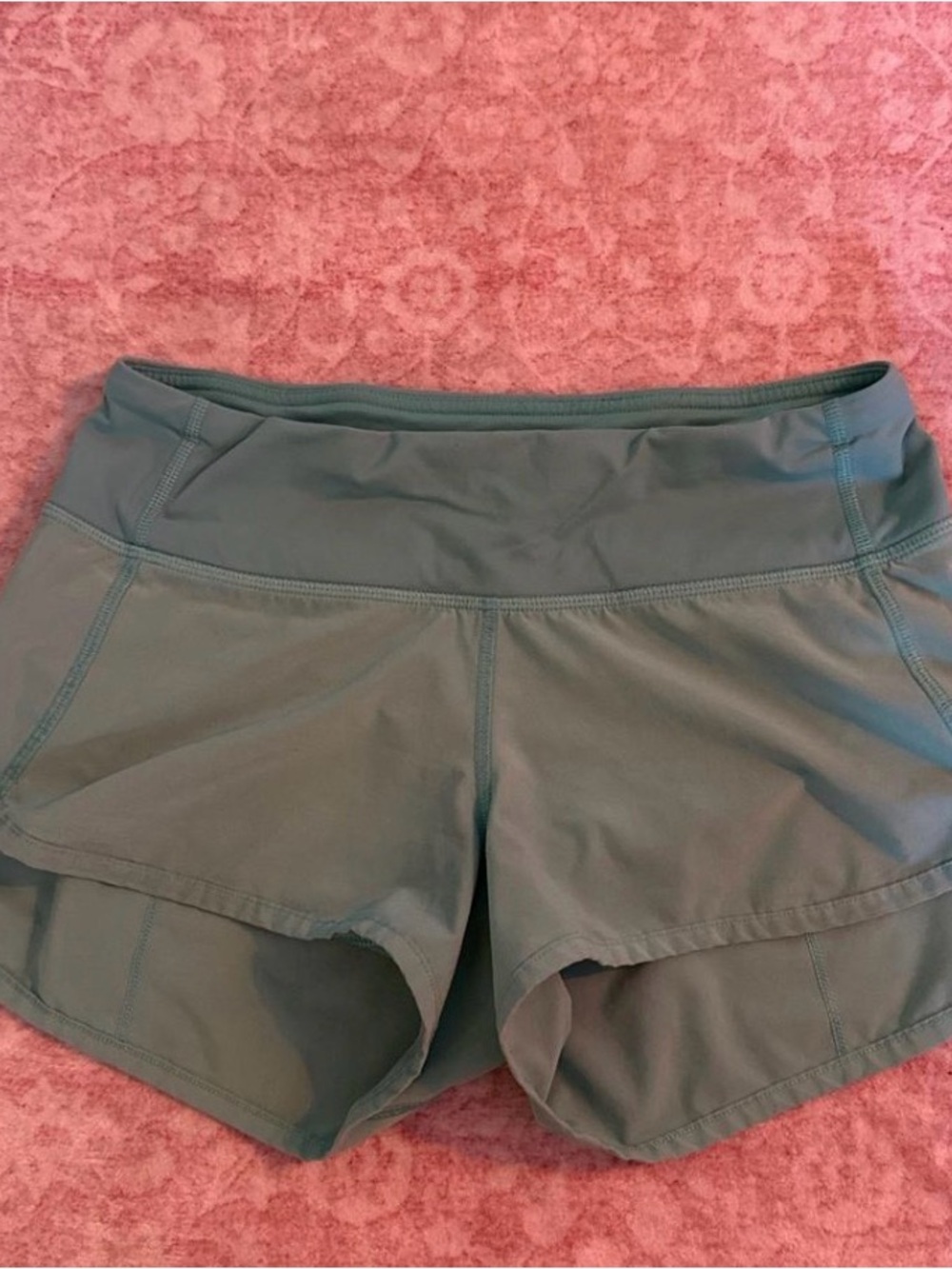 SOLD OUT Women's Sage Green Speed up Shorts 2.5